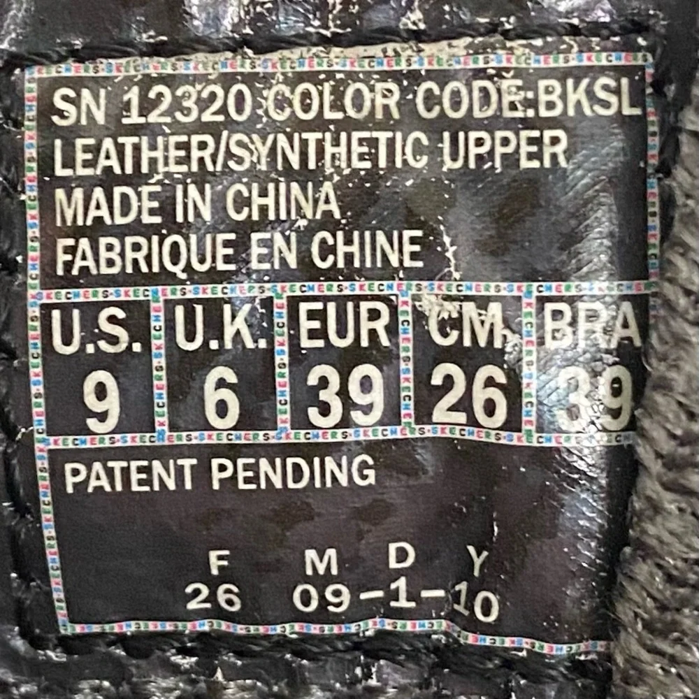 Skechers leather synthetic